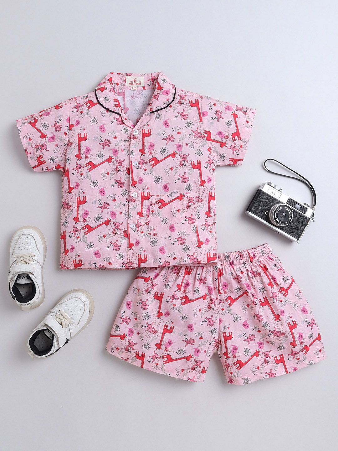The Magic Wand Unisex Kids Printed Night suit