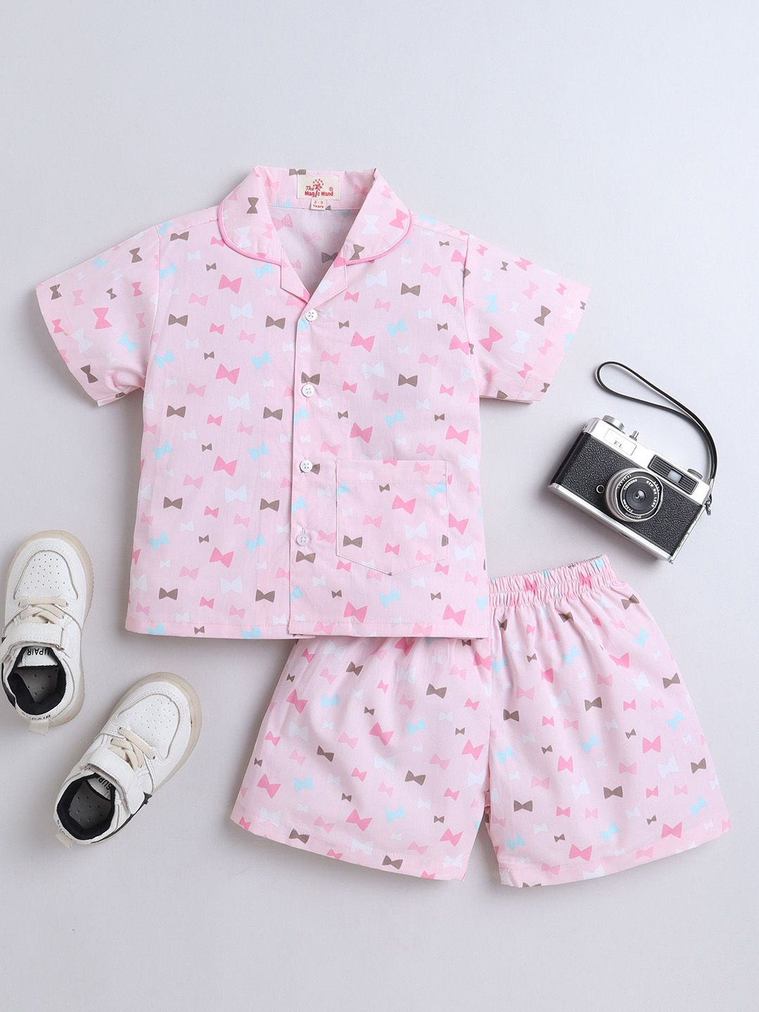 The Magic Wand Kids Printed Night suit