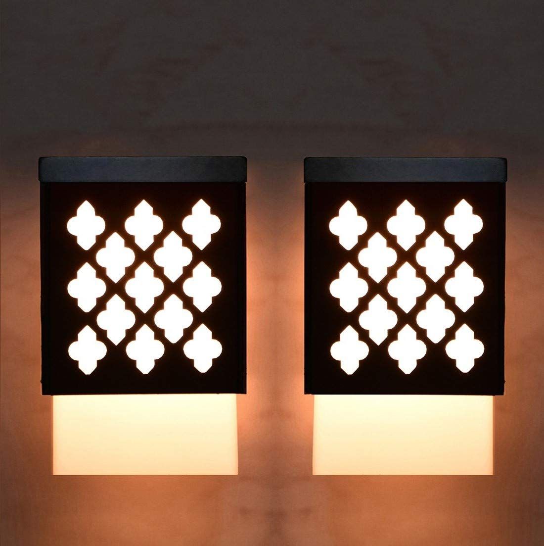 Gojeeva Black & White 2 Pieces Printed Contemporary Ceiling Lamp
