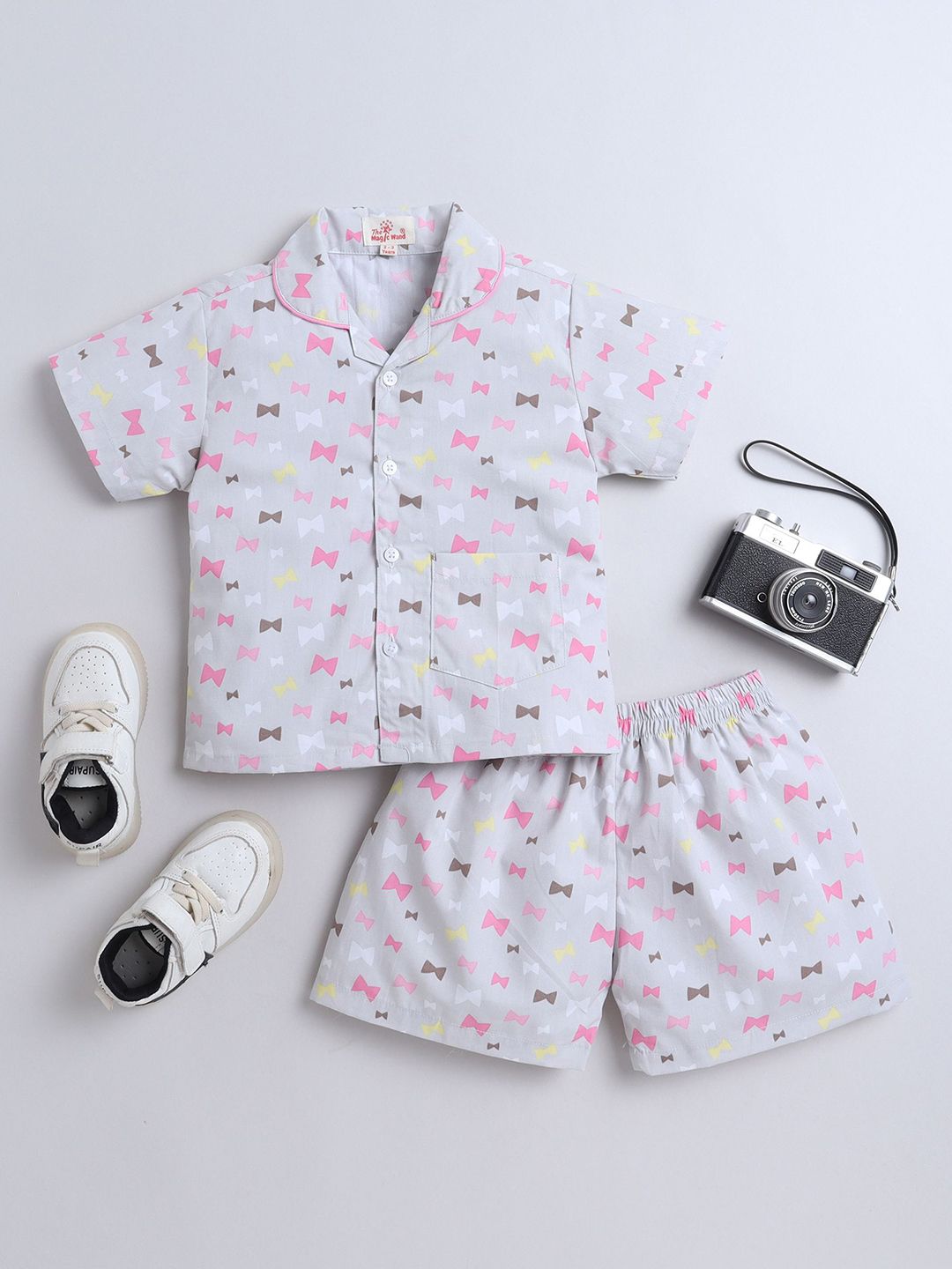 The Magic Wand Unisex Kids Printed Night suit