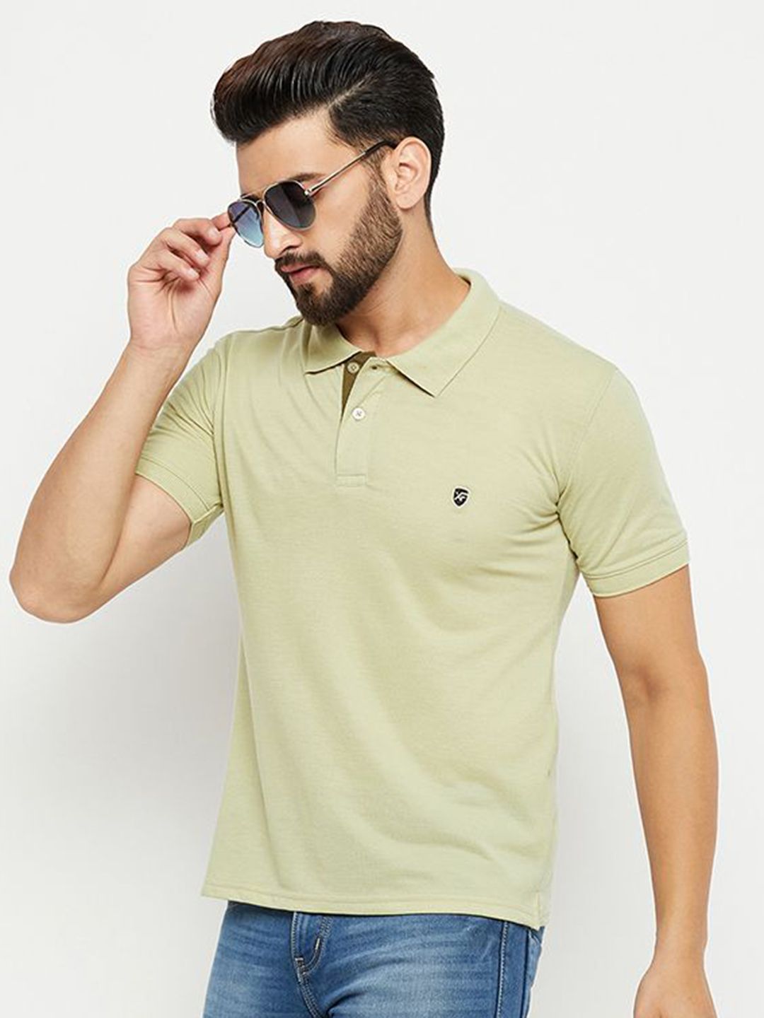 XFOX XFOX Men Polo Collar T-shirt