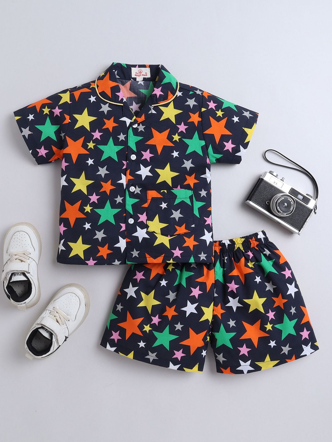 The Magic Wand Unisex Kids Printed Night suit