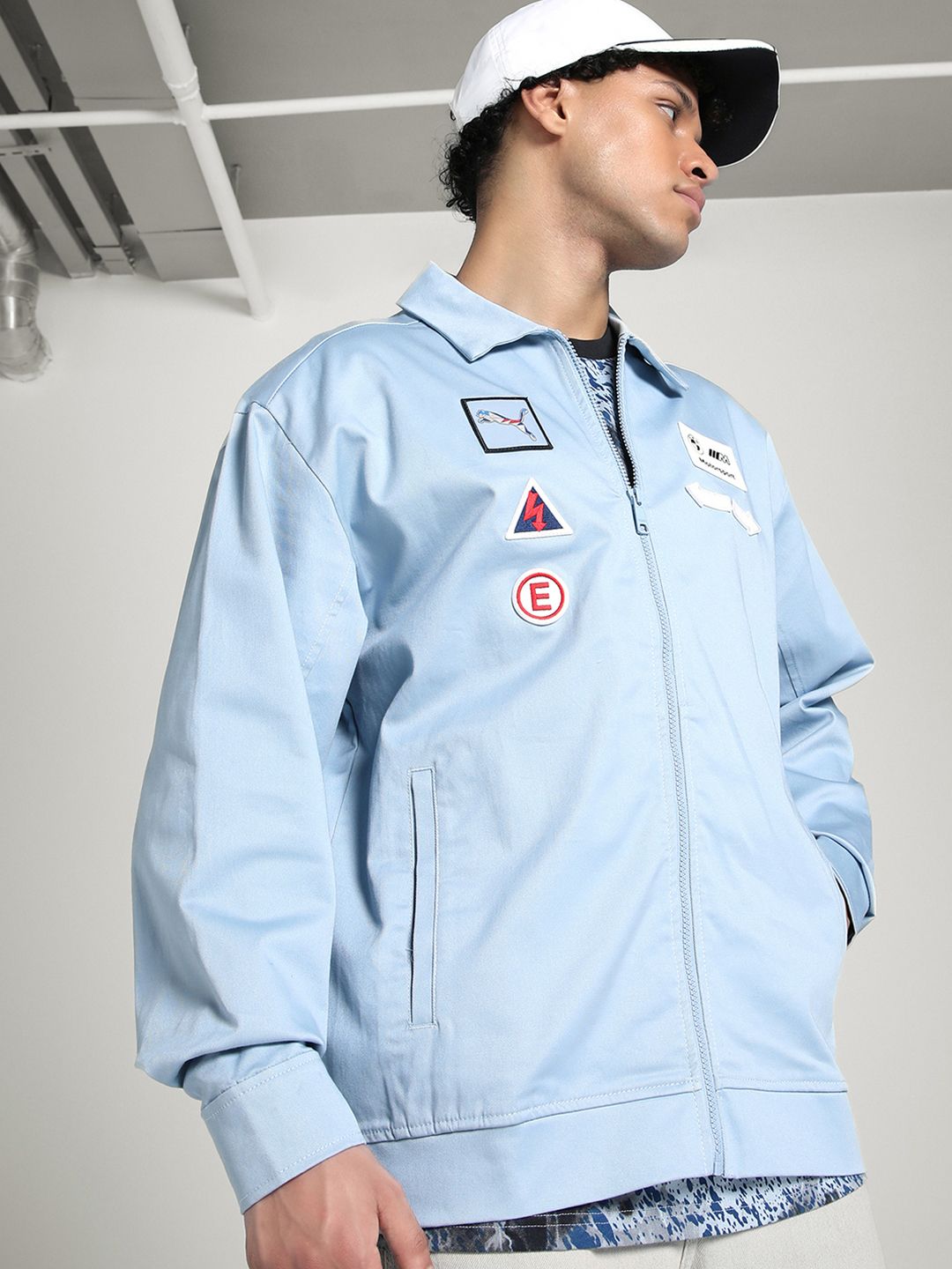 PUMA Motorsport BMW M Motorsport Men's Relaxed Fit Coach Jacket