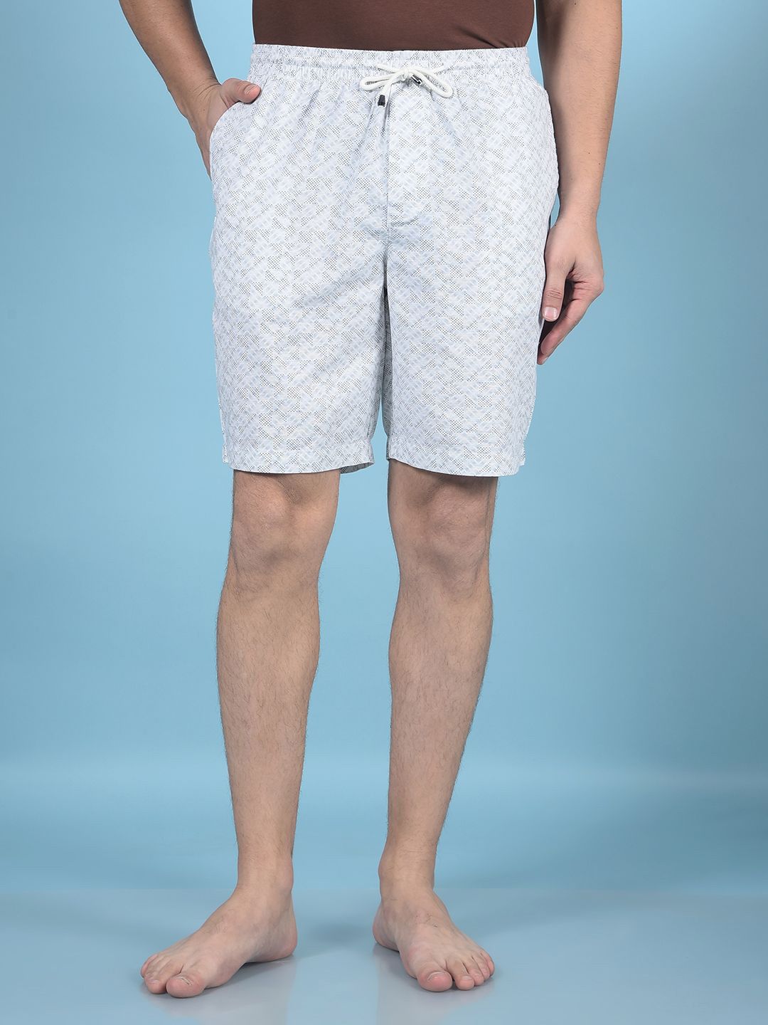 Crimsoune Club Men Printed Lounge Shorts
