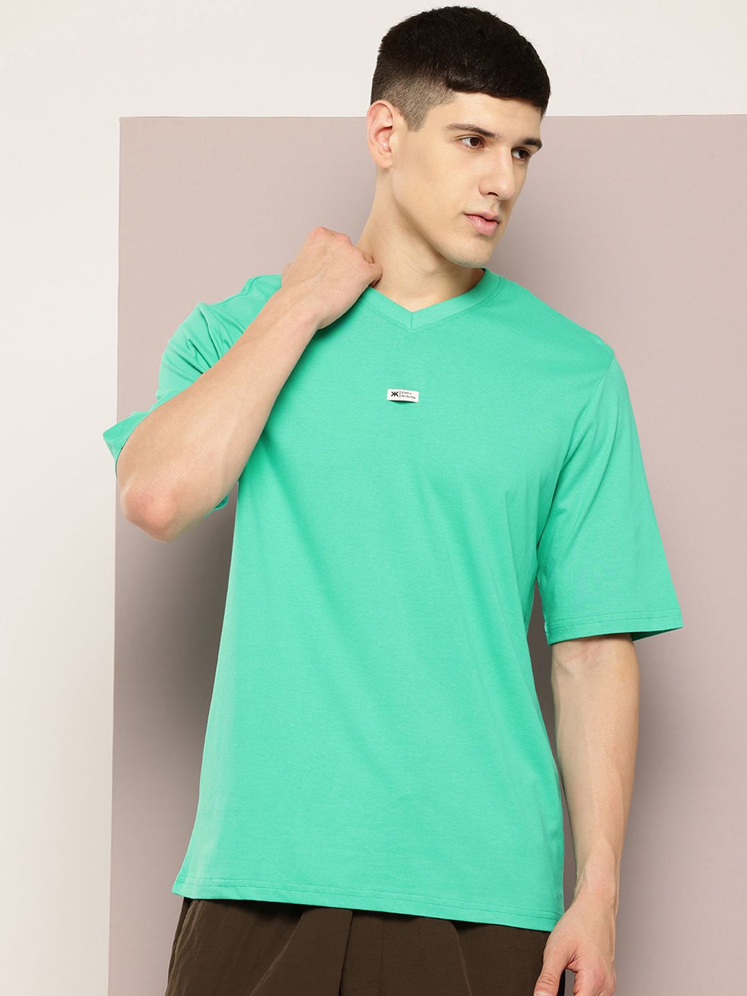 Kook N Keech Men Pure Cotton Oversized T-shirt