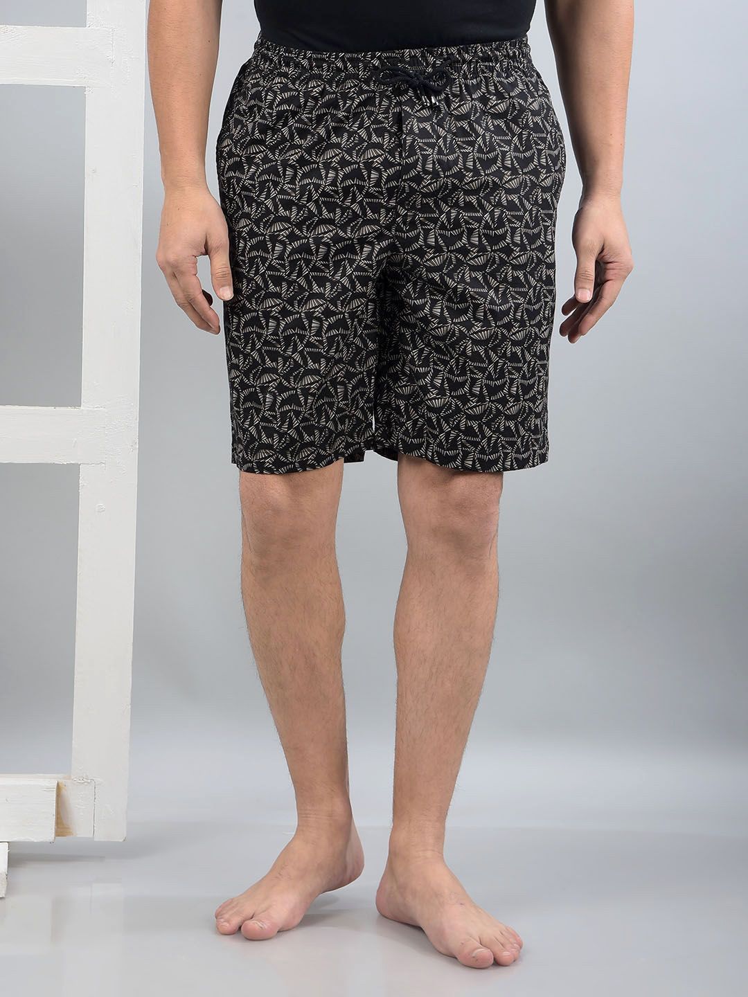 Crimsoune Club Men Printed Lounge Shorts