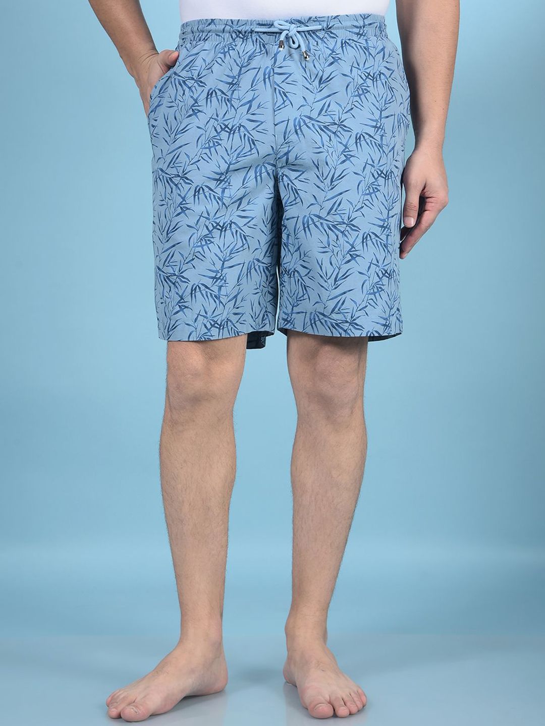 Crimsoune Club Men Printed Lounge Shorts