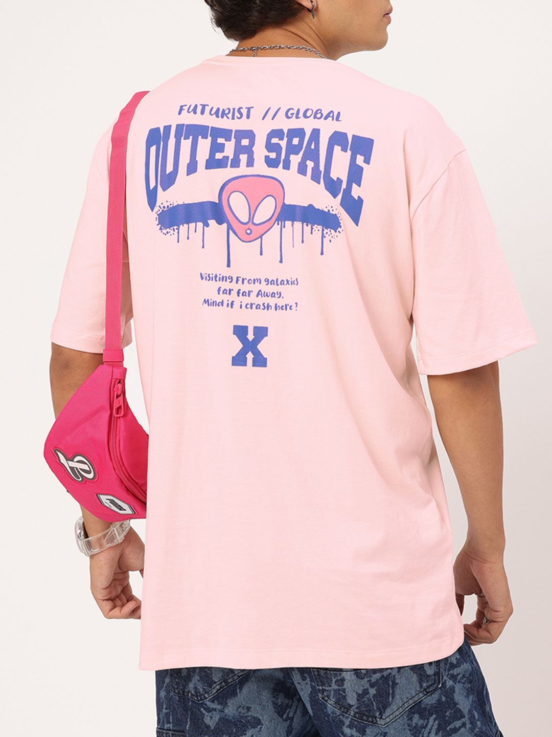 Buy Kook N Keech X fwd Printed Drop-Shoulder Sleeves T-shirt
