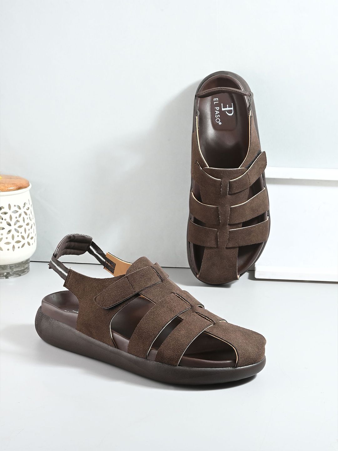 El Paso Men Fisherman Sandals