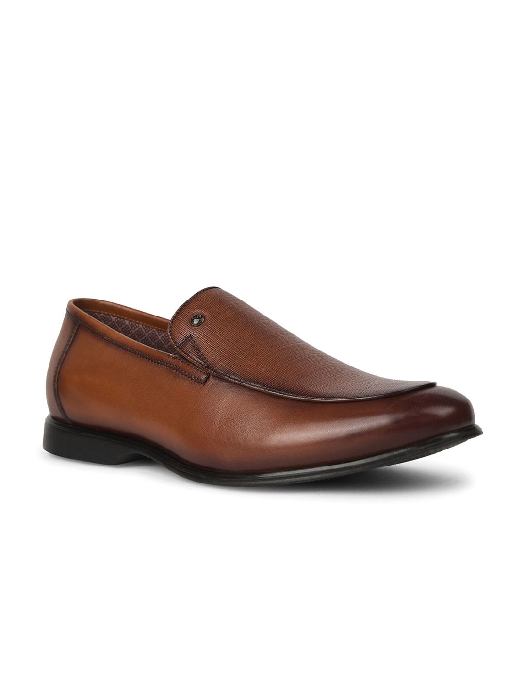 Bata Men Leather Slip-On Sneakers