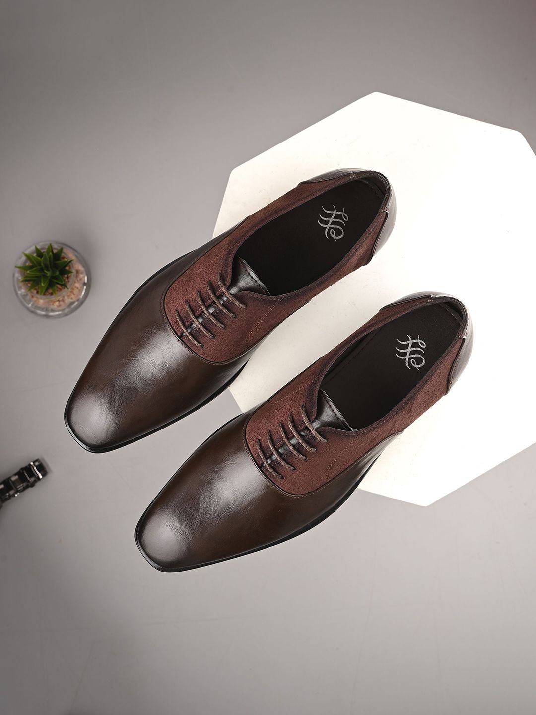 House Of Pataudi Men Formal Lace Up Derbys