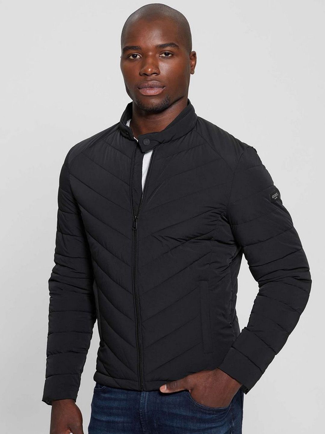 GUESS Men Biker Jacket