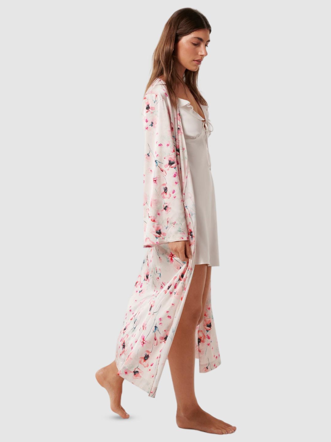 Printed Full Length Robe
