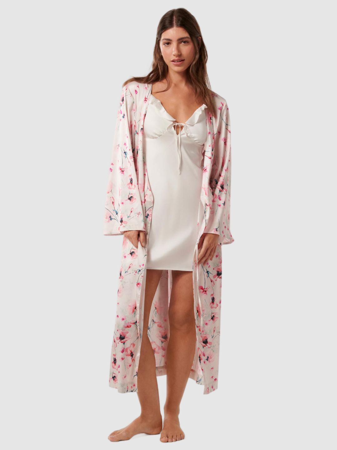 Printed Full Length Robe