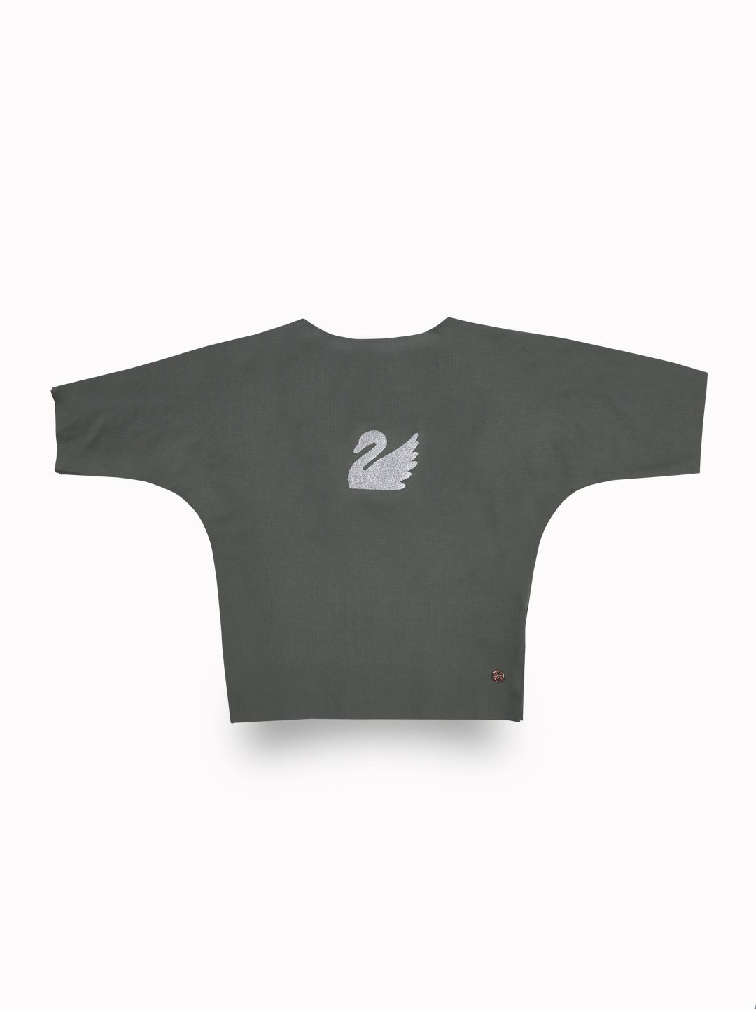 Gini and Jony Embellished Cotton Crop Top