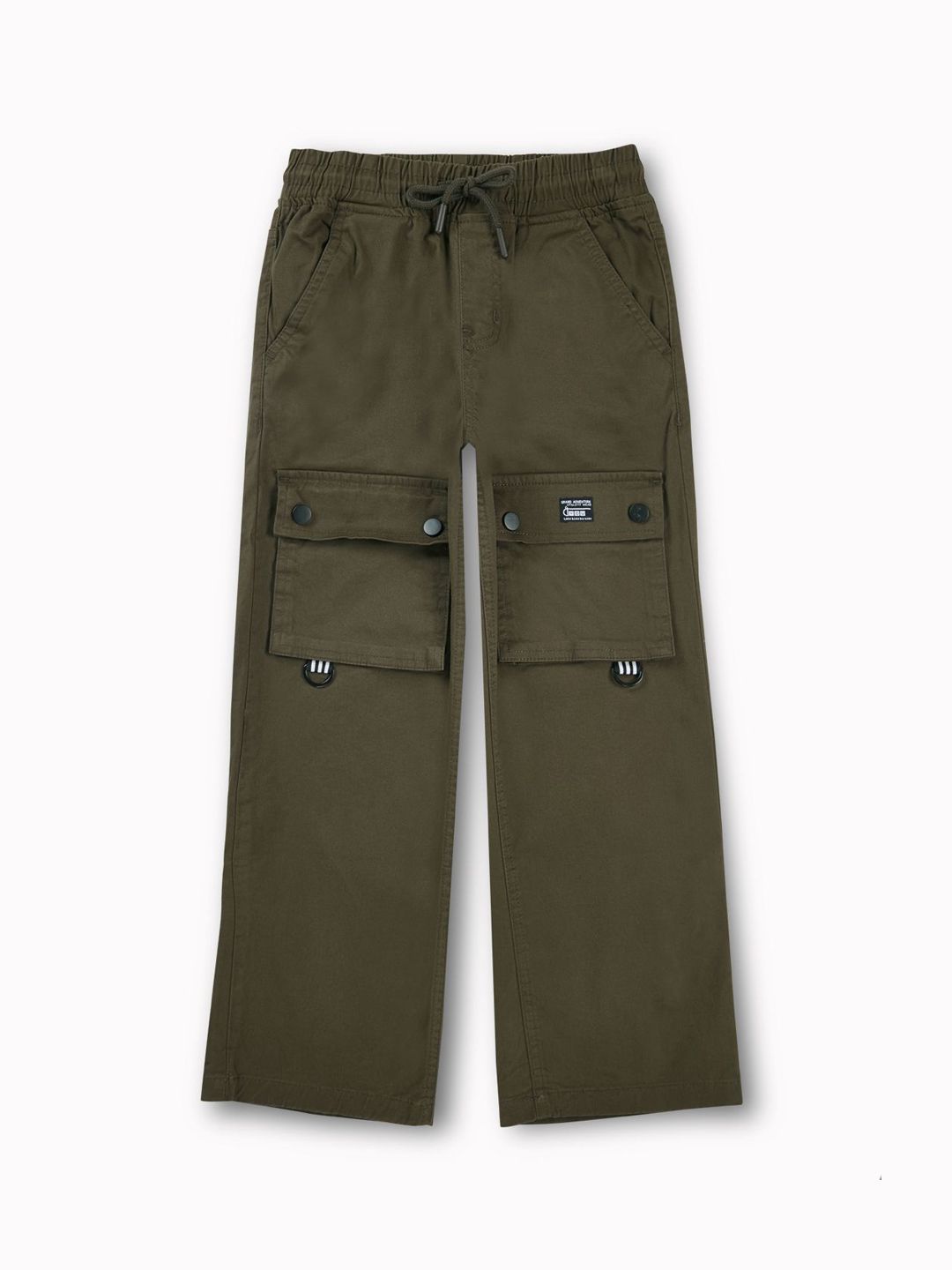 Gini and Jony Boys Comfort Straight Fit Cargos Trousers