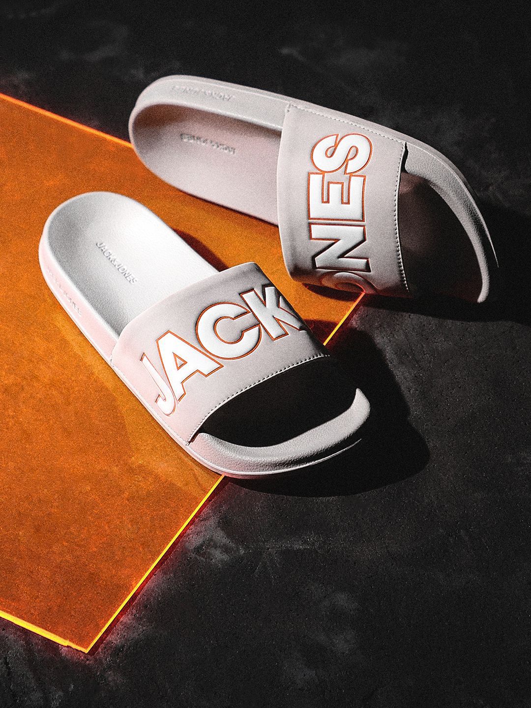 Jack & Jones Men Printed Sliders