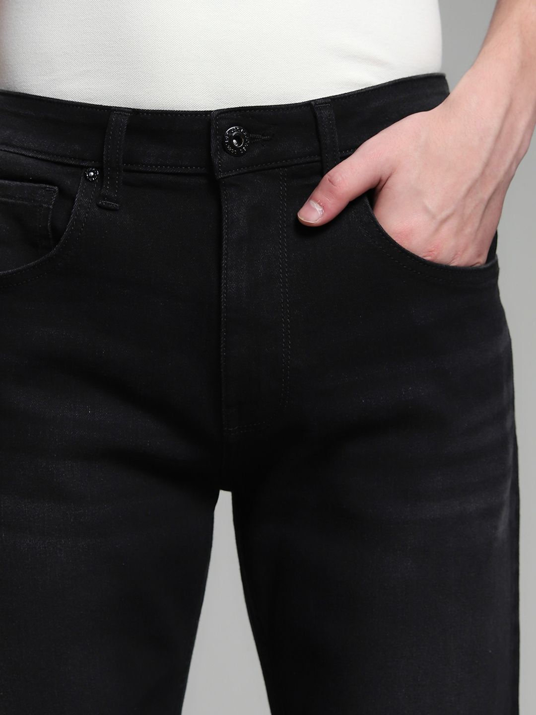 Bootcut Low-Rise Light Fade Stretchable Jeans