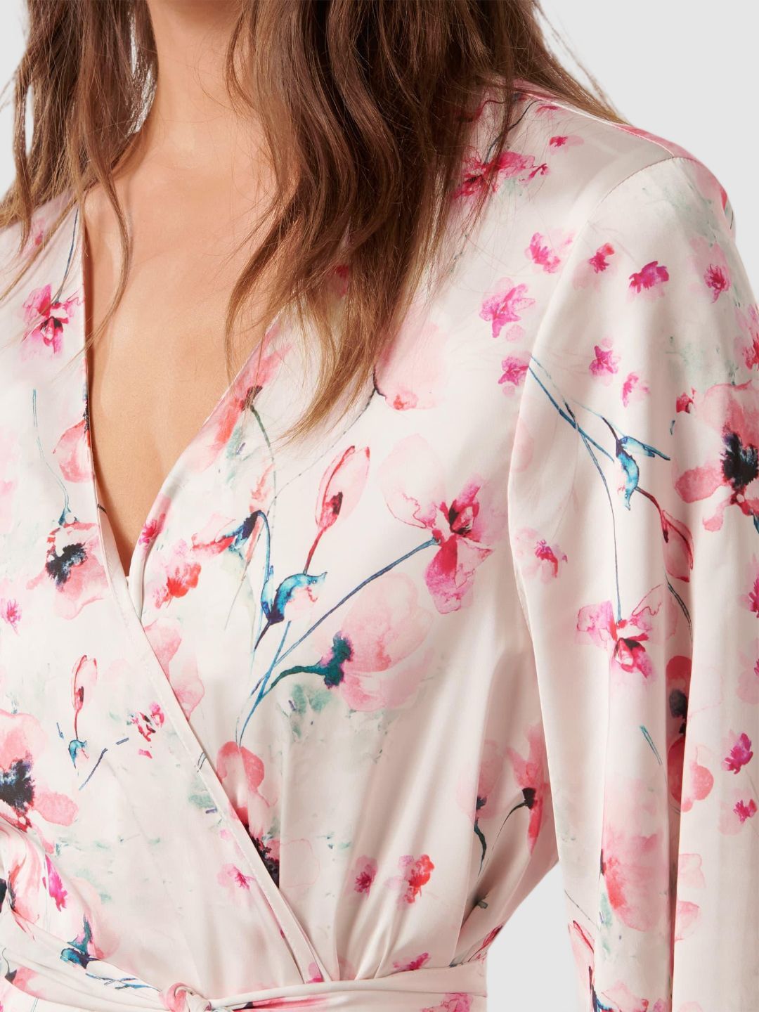 Printed Full Length Robe
