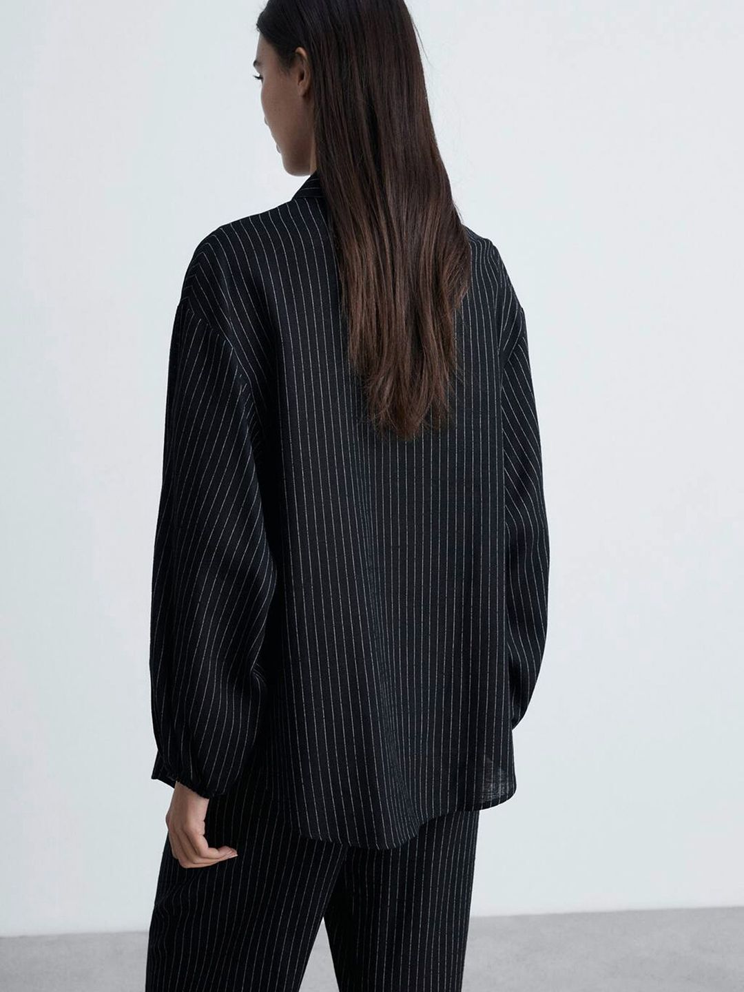 Striped Knot Detail Shirt
