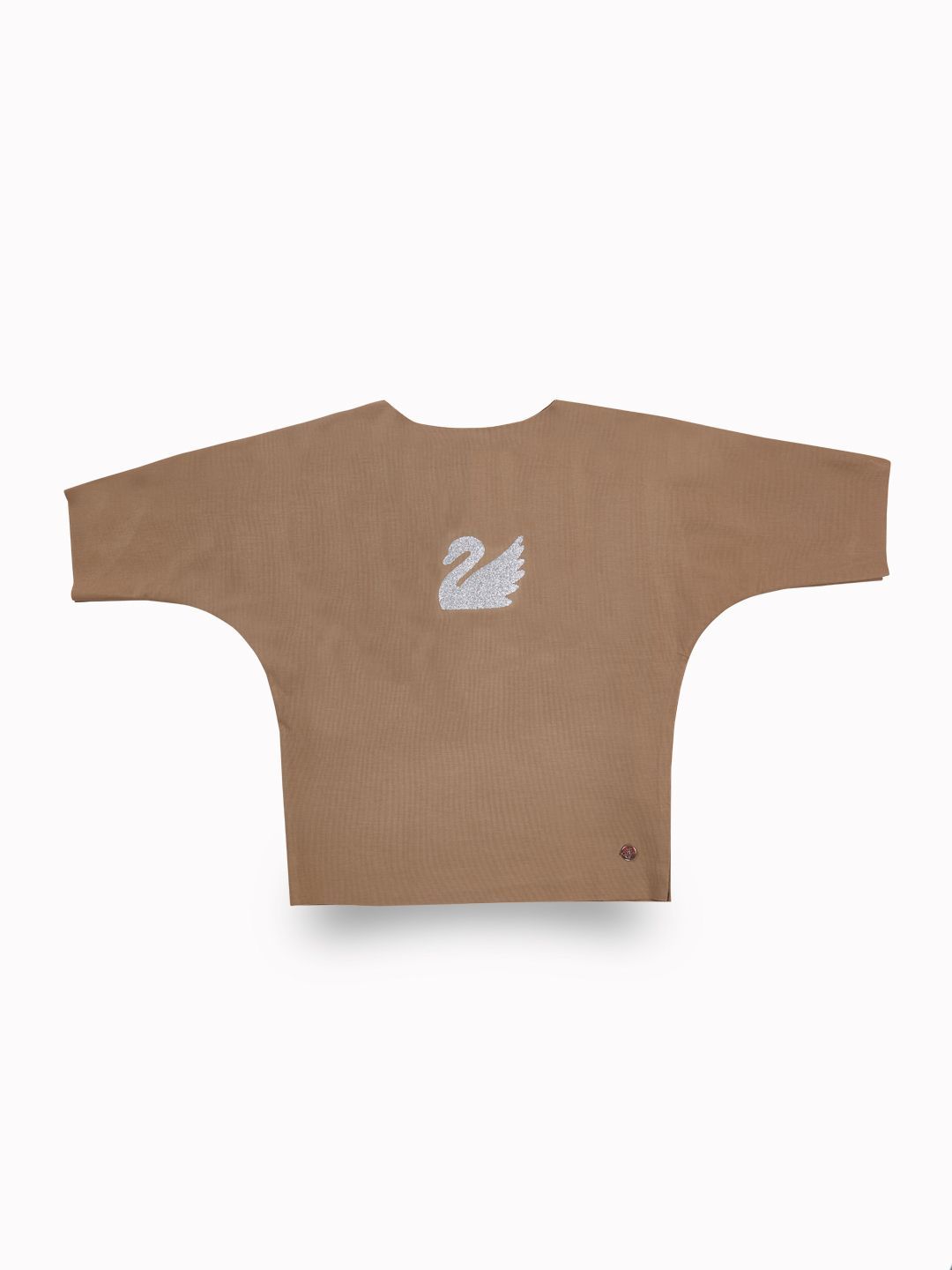 Gini and Jony Embellished Cotton Crop Top