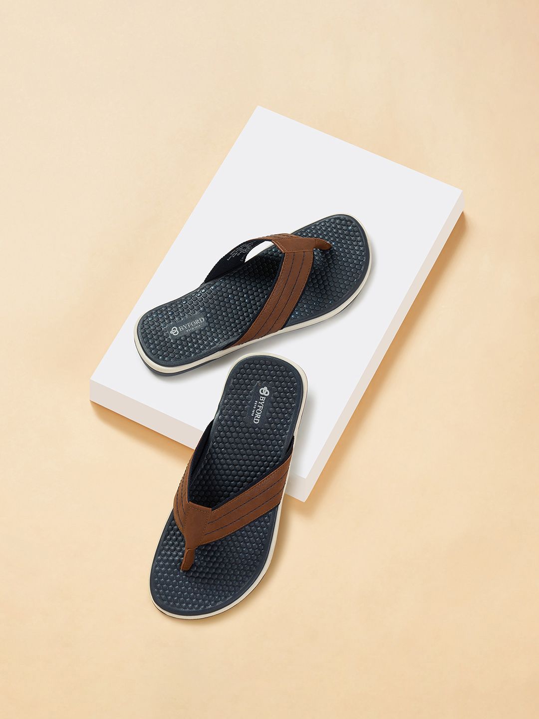 BYFORD by Pantaloons Men Thong Flip-Flops