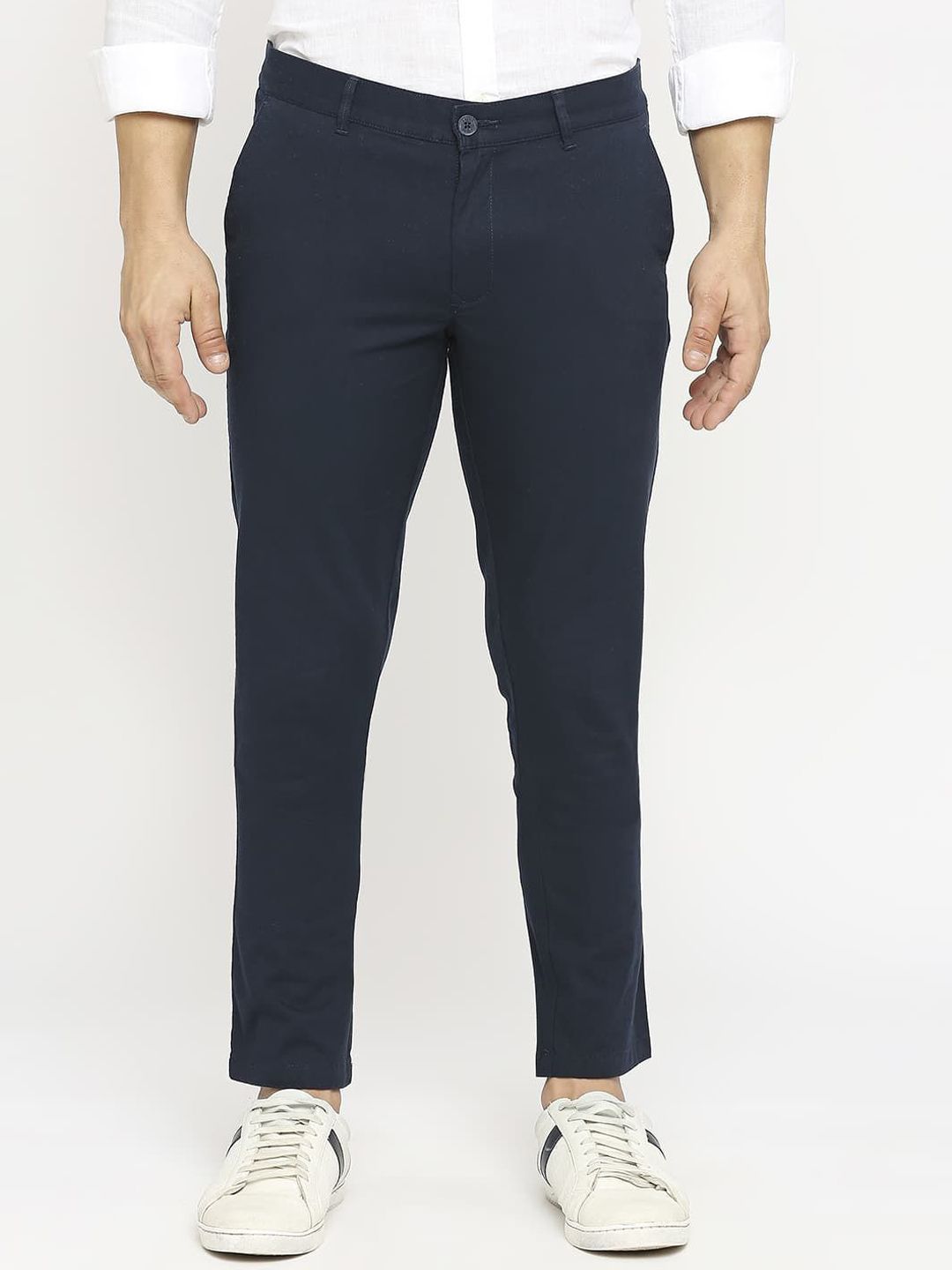 Basics Men Tapered Fit Trousers