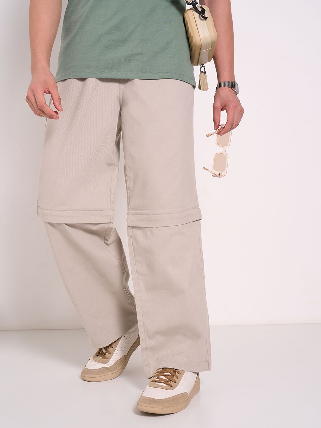 7 Alt by Pantaloons Men Loose Fit Trousers
