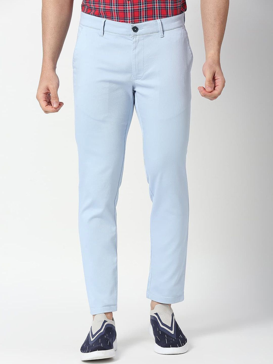 Basics Men Tapered Fit Trousers