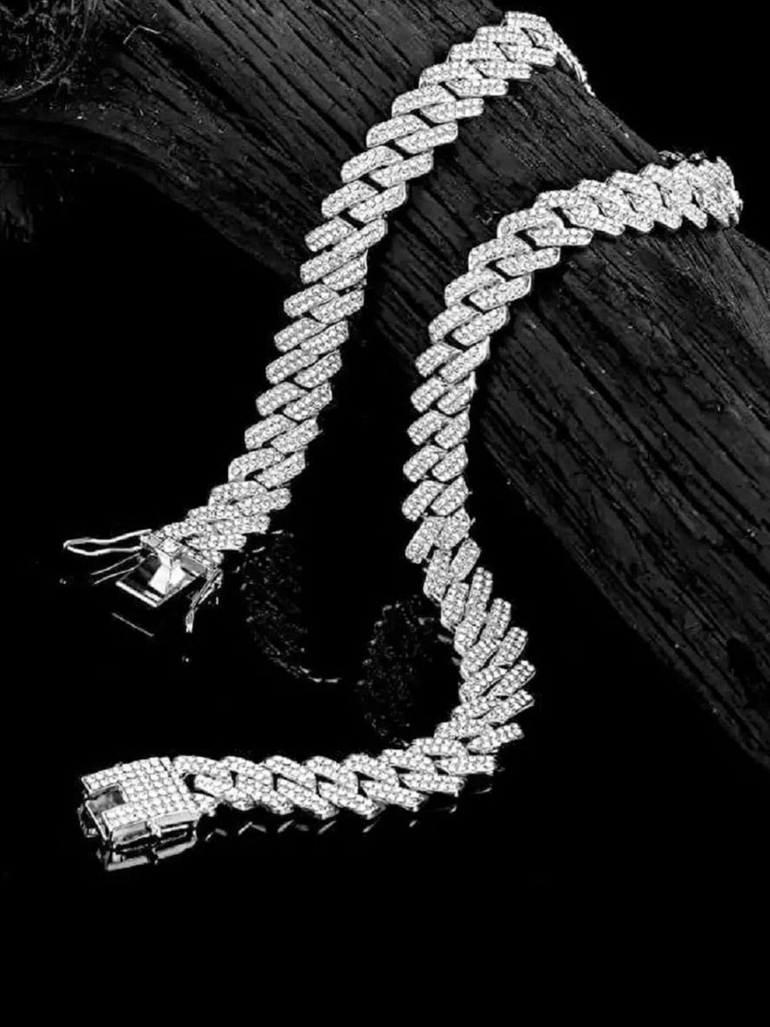 B*y様 schott meian Sterling Silver Chain Buy The Roadster Lifestyle Co Men MC Stan Silver-Plated Cubic
