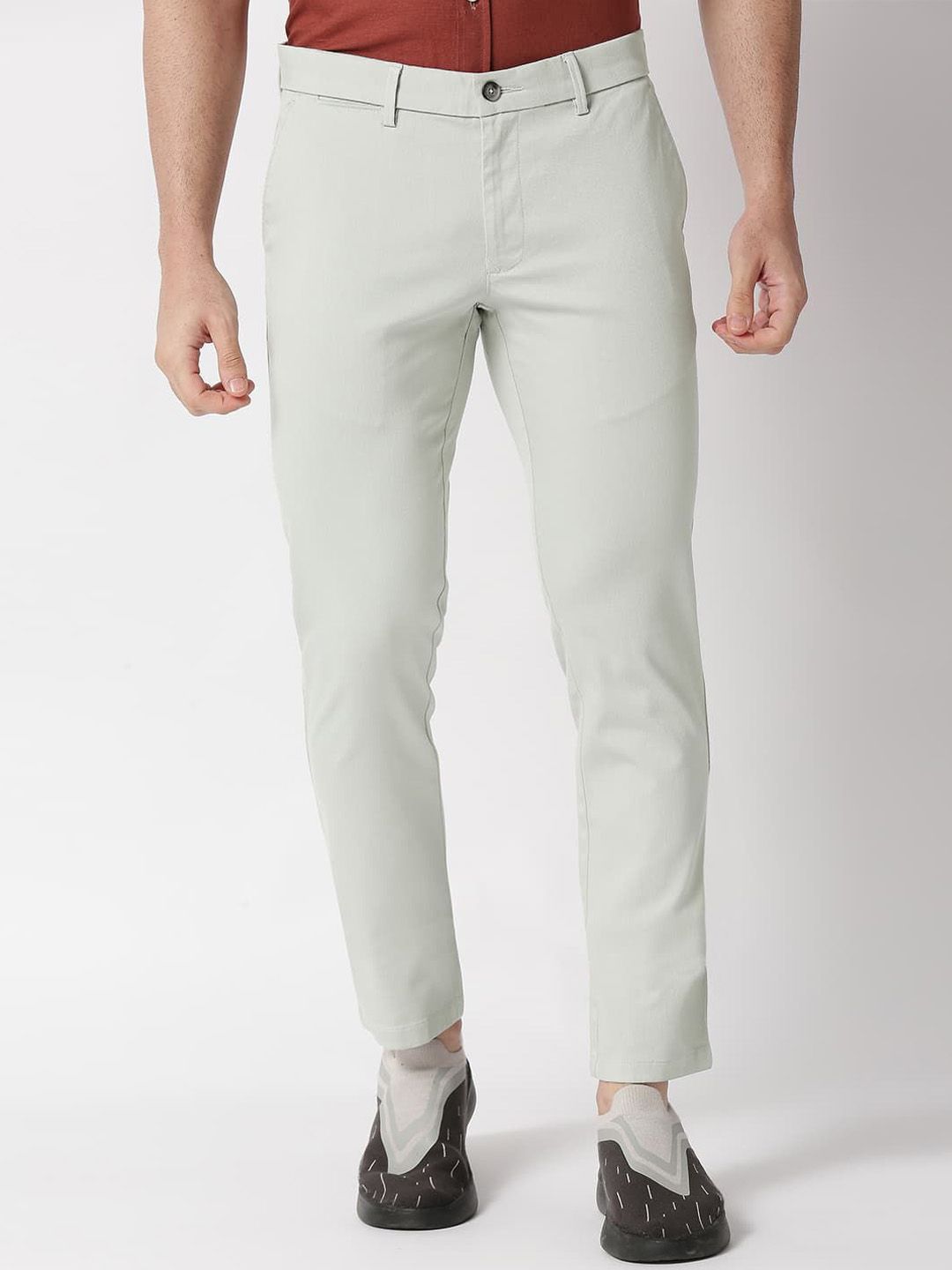 Basics Men Tapered Fit Trousers