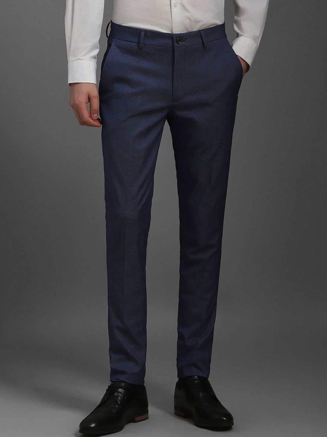 Louis Philippe Men Slim Fit Trousers