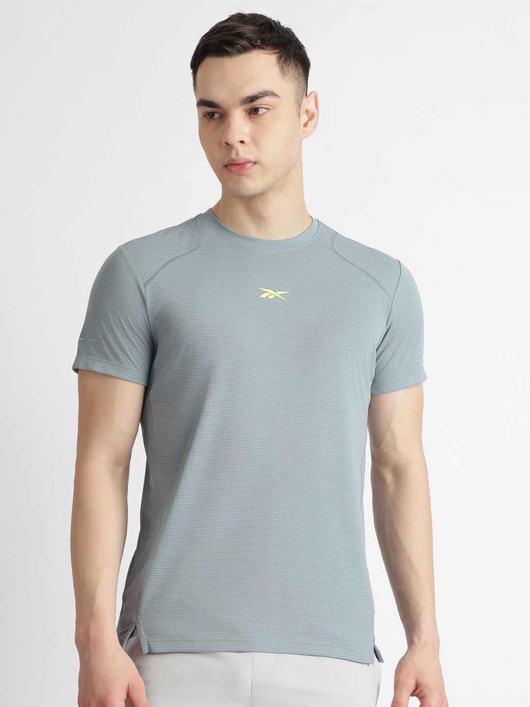 Reebok Self-Design Round Neck Short Sleeves T Shirt