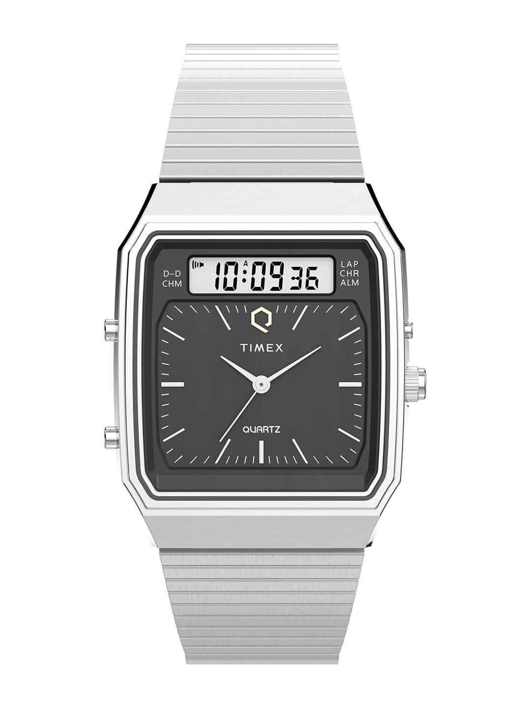 Timex Timex Reissue Rectangle 21mm Black Dial Ana-Digital Men Watch - TW2Y05900UJ