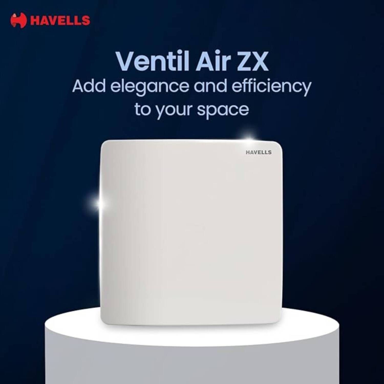 Buy Havells Ventil Air ZX White 150 mm Exhaust Fan - Fans for