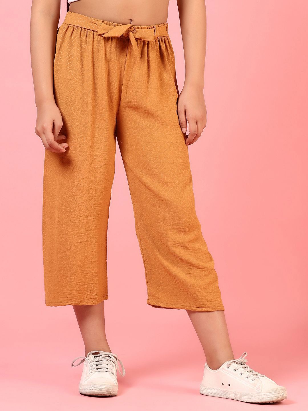 V-Mart Girls Cropped Palazzos
