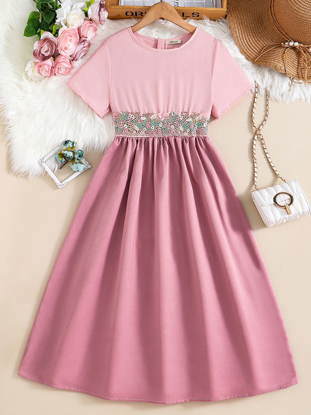 INCLUD Fit & Flare Maxi Dress