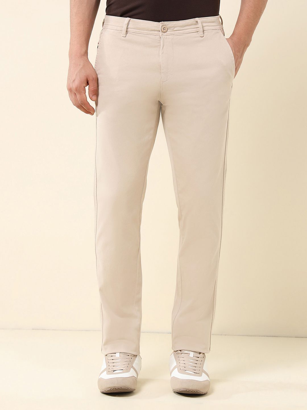 U.S. Polo Assn. Men Slim Fit Chinos Trousers