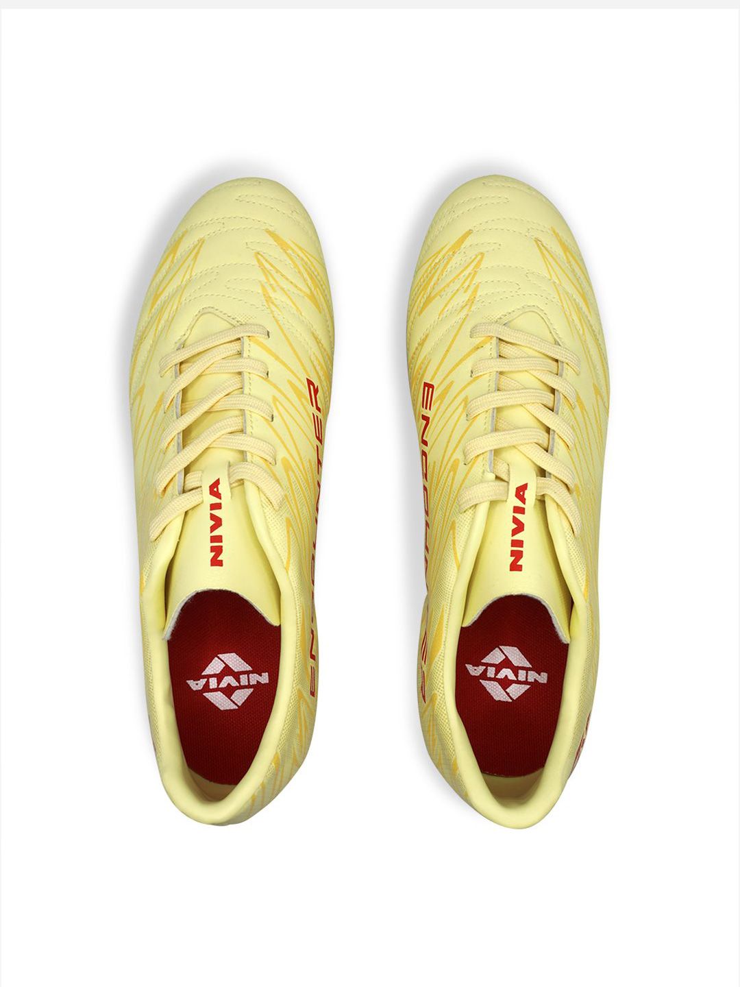 Nivia Men Cream Encounter 11.0 Football Shoes