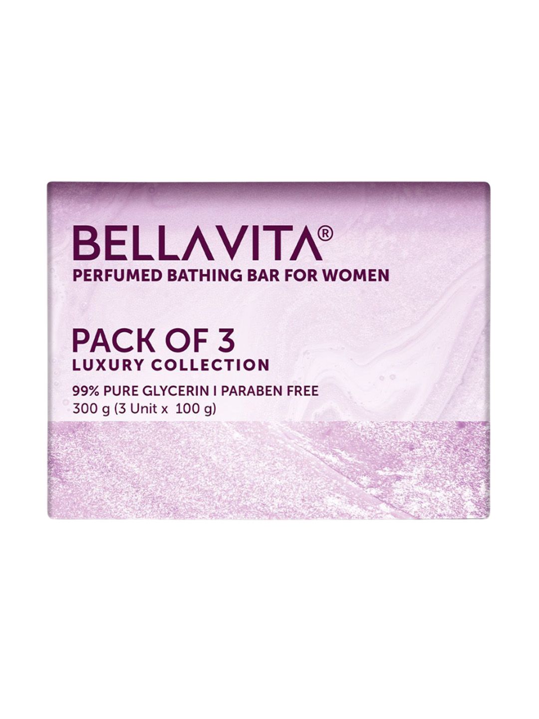 3 Pcs Perfumed Bathing Soap Bella Vita Organic Set Of 3 Perfumed Bathing Soap For Relaxing & Cleansing Skin -100g Each