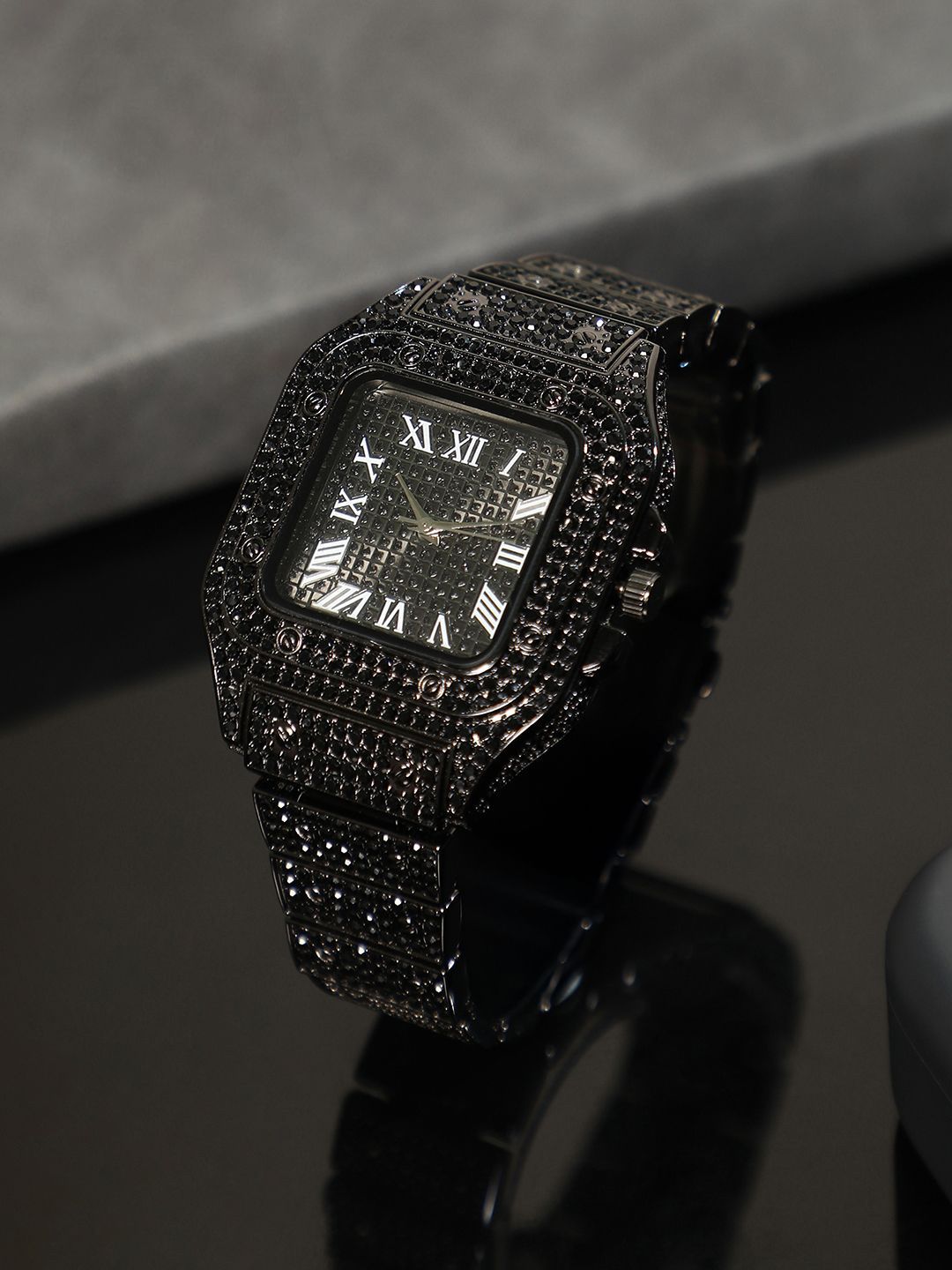 HAUTE SAUCE   Women's The Bijou Roman Square Watch AW25_HSWC1274