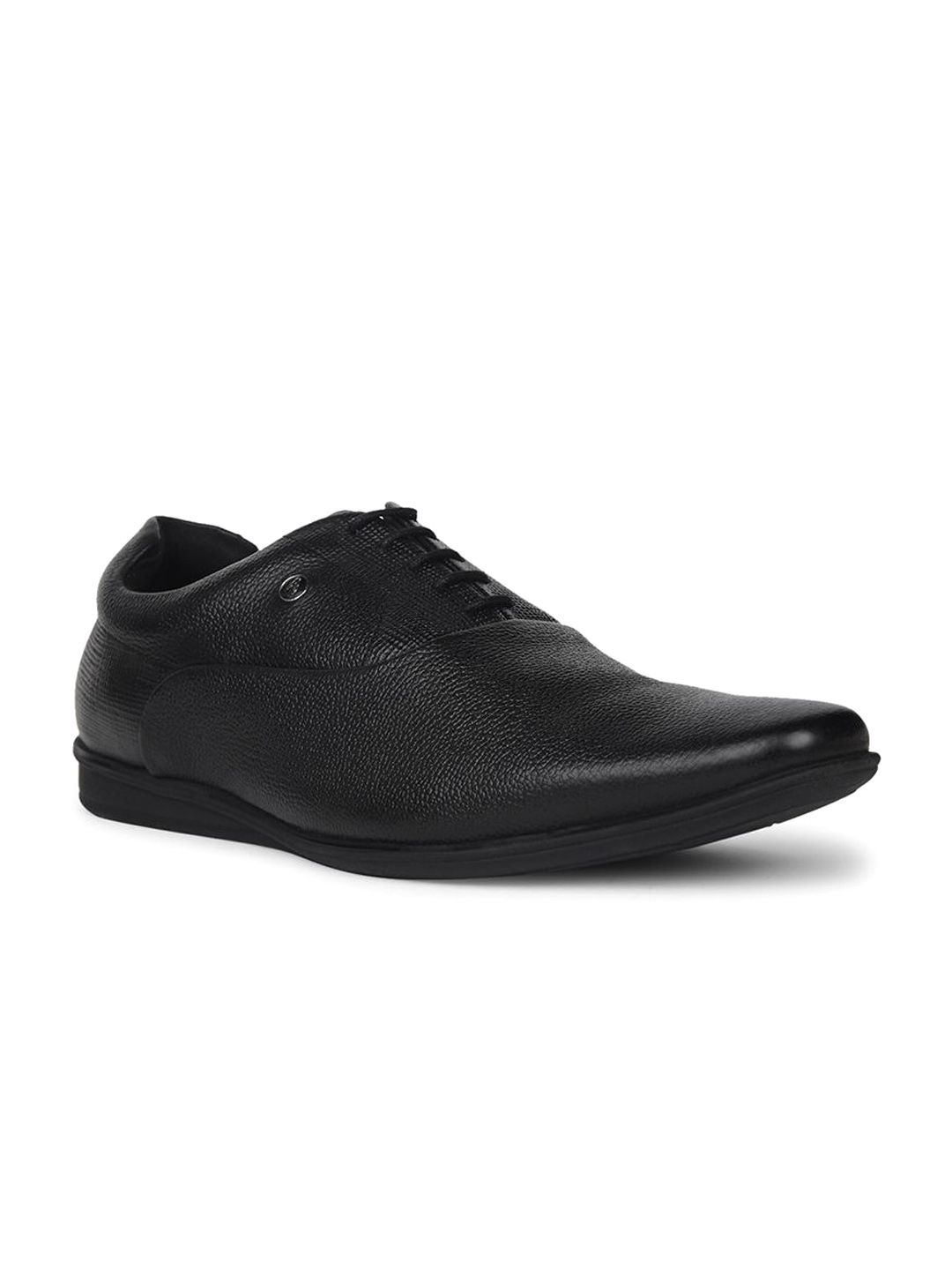 Hush Puppies Men Textured Formal Oxfords Shoes
