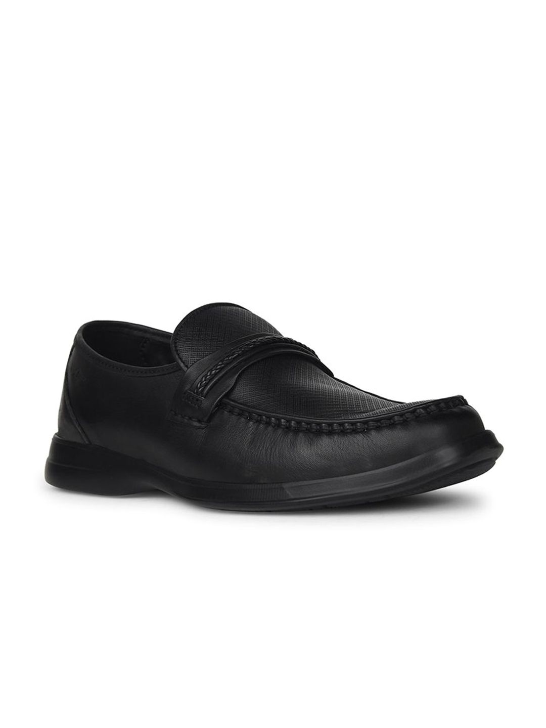 Bata Men Slip-On Textured Loafers