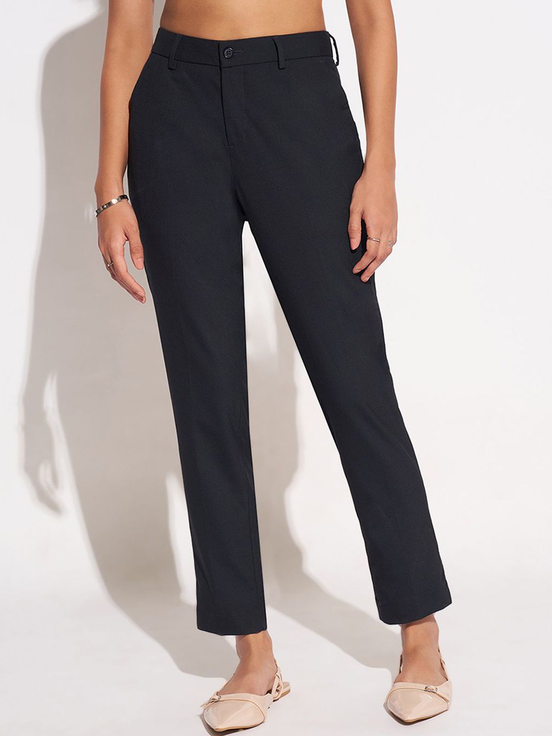 Annabelle by Pantaloons Women Slim Fit Trousers