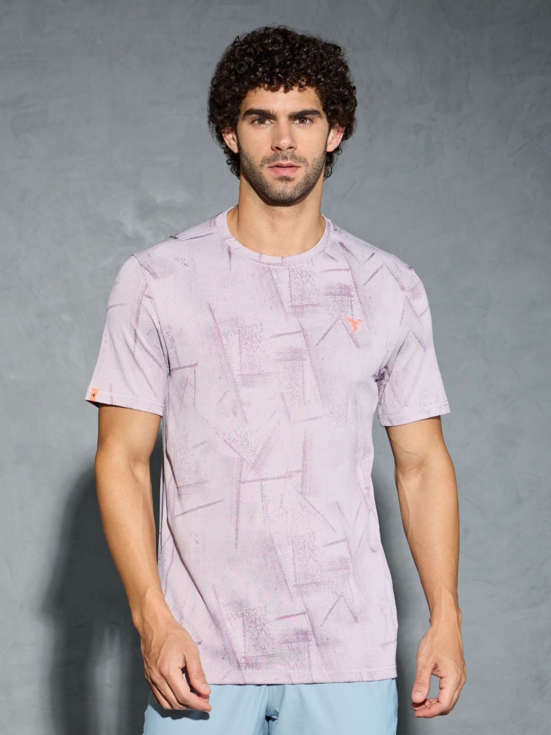 Technosport Men Antimicrobial Slim Fit T-shirt