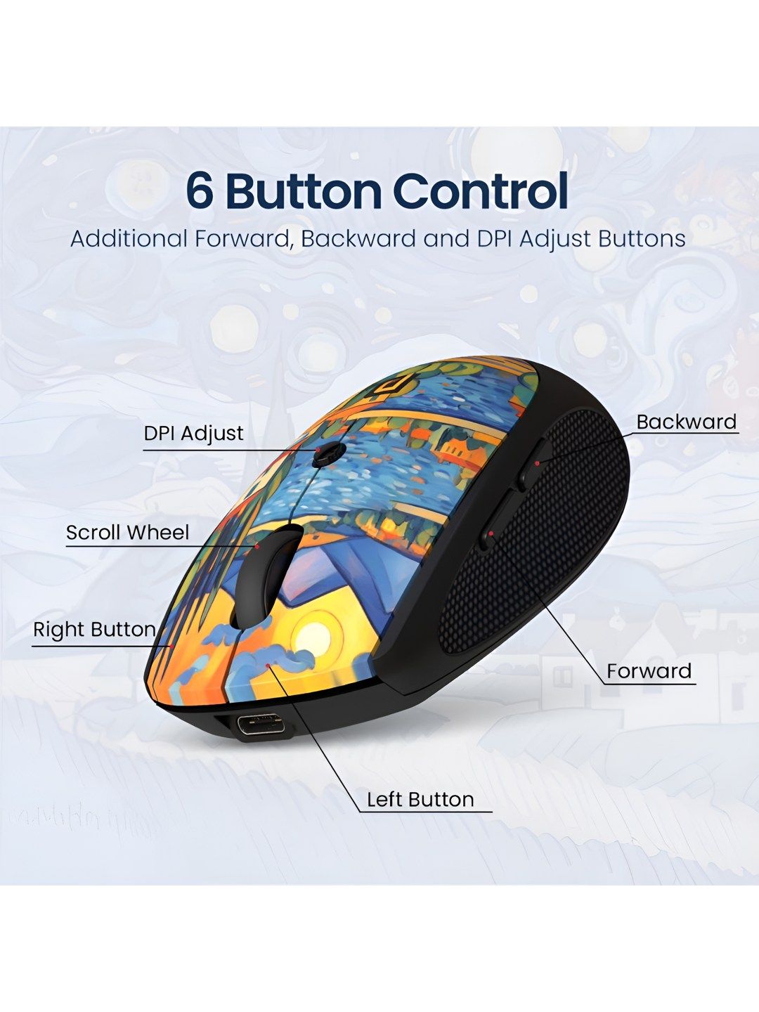 Buy Portronics Toad III Plus Rechargeable Bluetooth Mouse With