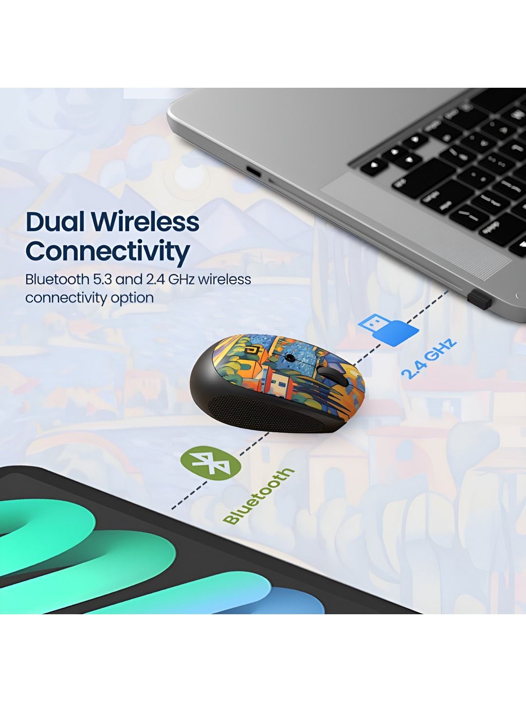 Buy Portronics Toad III Plus Rechargeable Bluetooth Mouse With