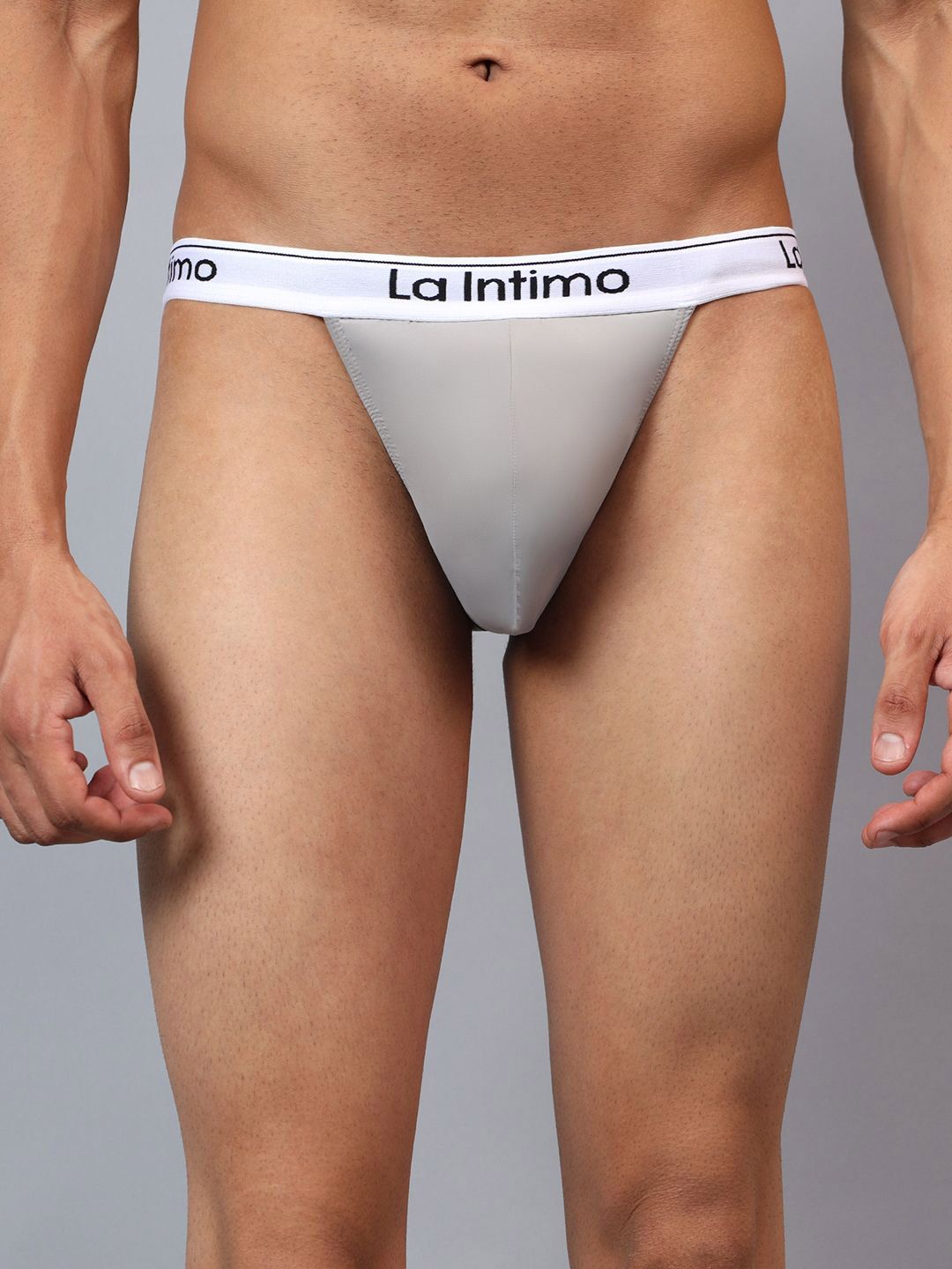La Intimo Men Low -Rise Basic Briefs LXMUSL03FG