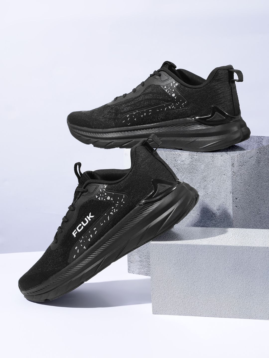 FCUK Men Woven Design Walking Shoes