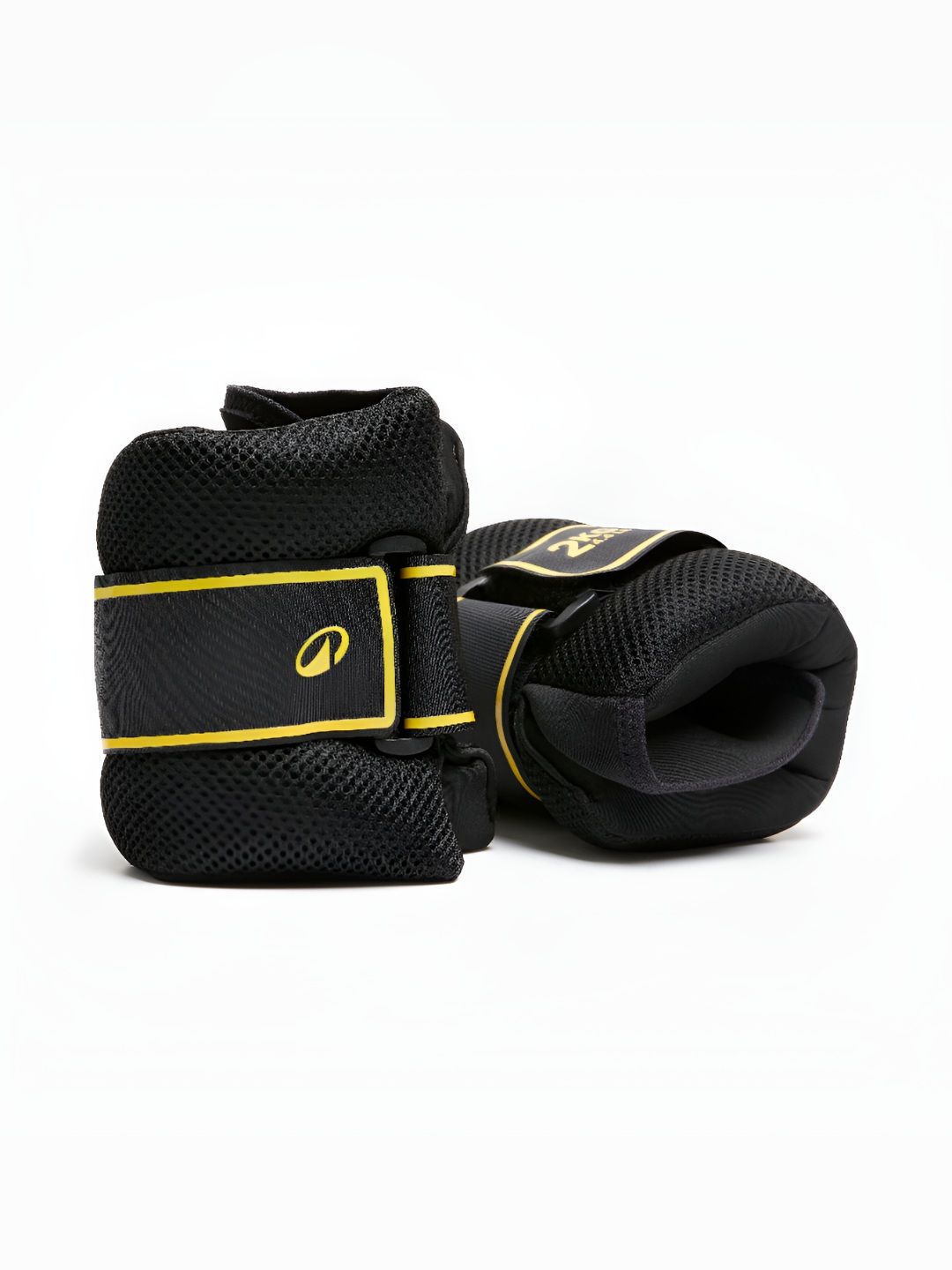 Decathlon Decathlon Domyos - Unisex Black Adjustable Ankle and Wrist Fitness Weights 2 Kg